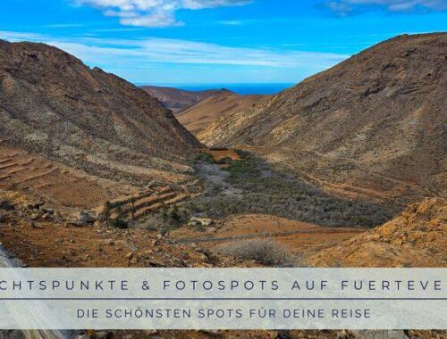 Aussichtspunkt Mirador de las Peñitas auf Fuerteventura mit Blick über die Schlucht – perfektes Covermotiv für die schönsten Aussichtspunkte und Fotospots der Insel.