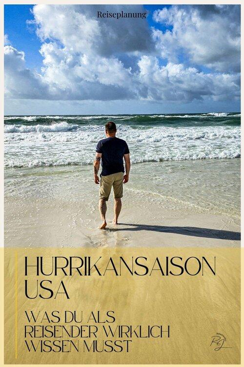 Pinterestbild für den Artikel "Hurrikansaison USA - was du als Resisender wirklich wissen musst"