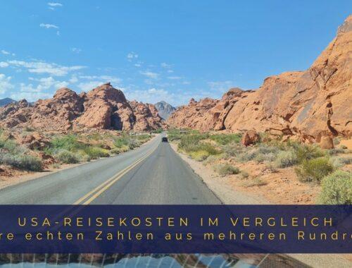 Anreise in die USA mit Blick aus dem Flugzeugfenster als Einstieg in eine Rundreise